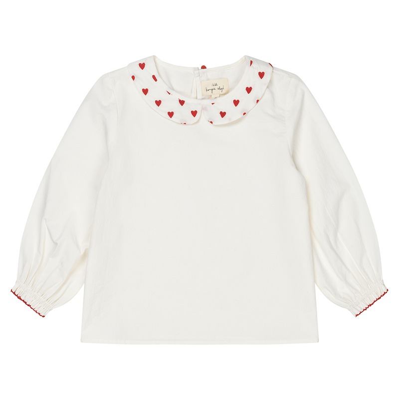 KS3989 - COEUR BLOUSE - WHITE - Extra 0
