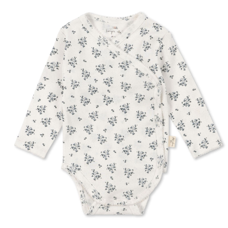KS3806 - CLASSIC LS NEWBORN BODY GOTS - CLOCHETTE BLEUE - Main