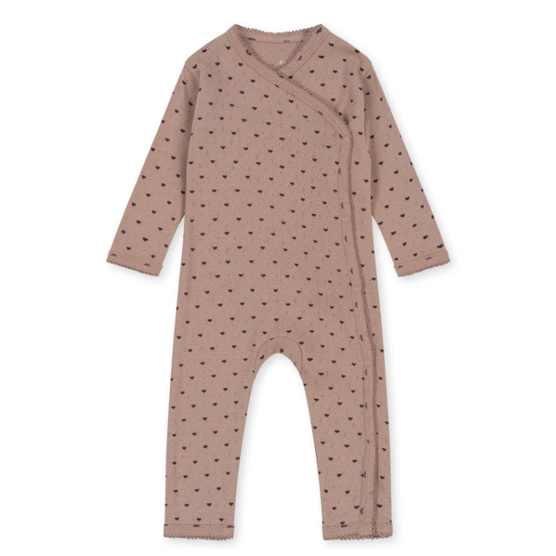 KS4477 - MINNIE NEWBORN ONESIE GOTS - DU COEUR SPARROW - Extra 0