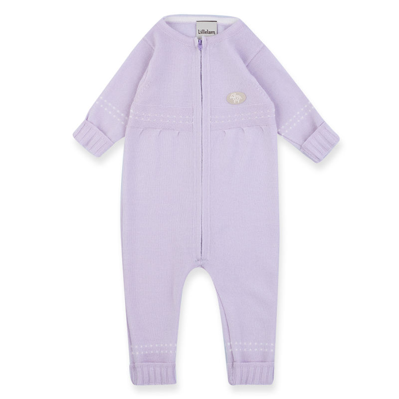 Lillelam_Sparkedress tynn classic_lavendel - Babysuit thin classic_lavender 1