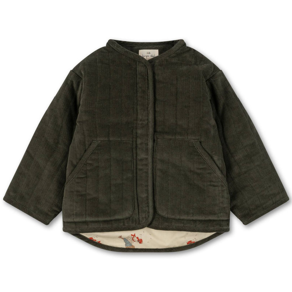 KS3672 - OLLI QUILTED JACKET - FOREST NIGHT - Main