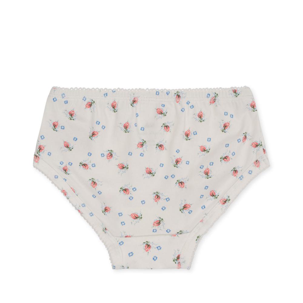 KS5890 - BASIC 2 PACK GIRL UNDERPANTS GOTS - BRISE DÉ ÉTÉ WHITE-NOUVELLE PEACH - Extra 3