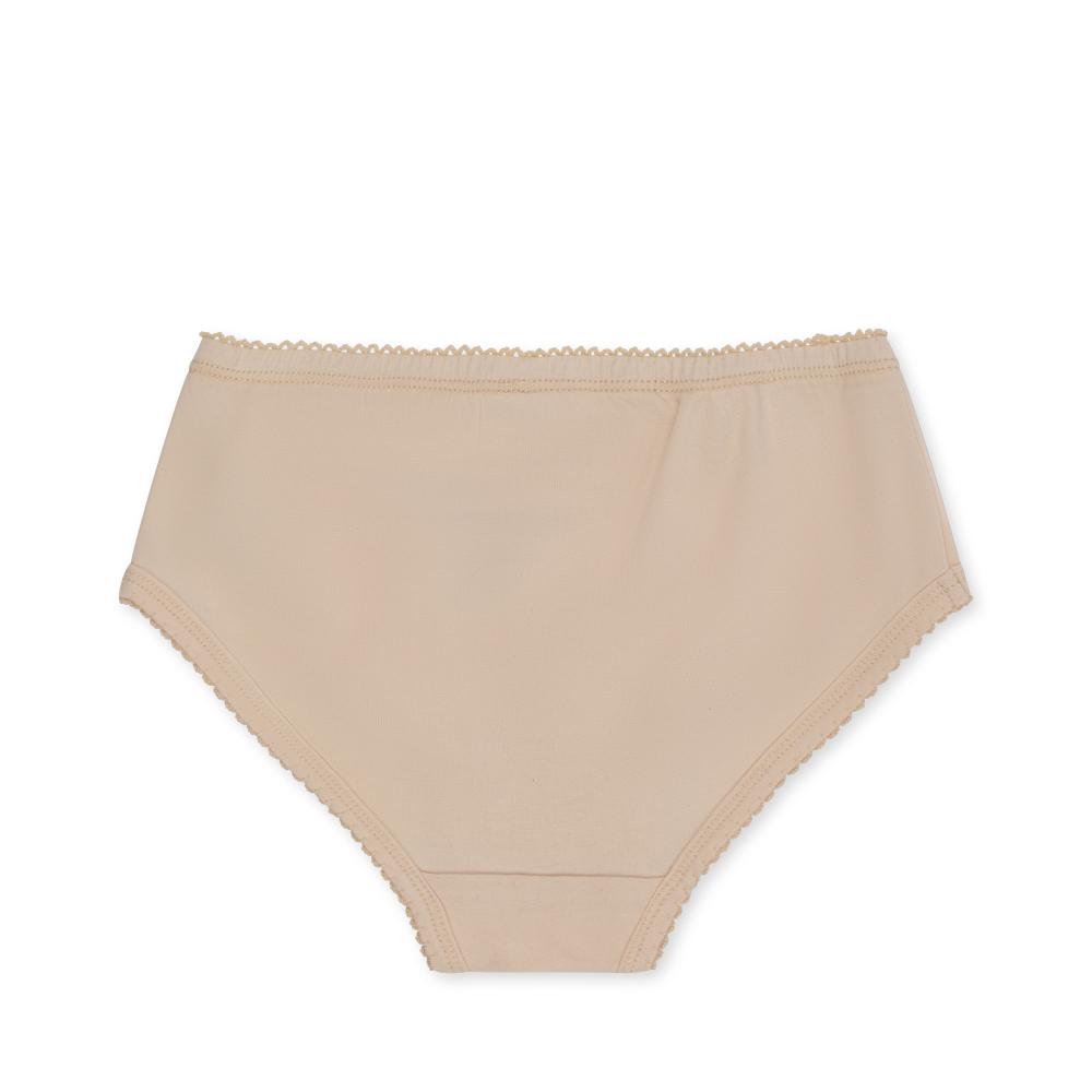 KS5890 - BASIC 2 PACK GIRL UNDERPANTS GOTS - BRISE DÉ ÉTÉ WHITE-NOUVELLE PEACH - Extra 4