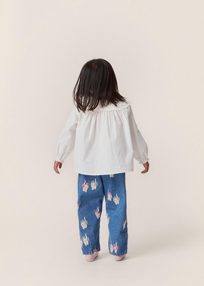 KS6030 - MAGOT FRILL PANTS - KITTY BOW - Extra 4