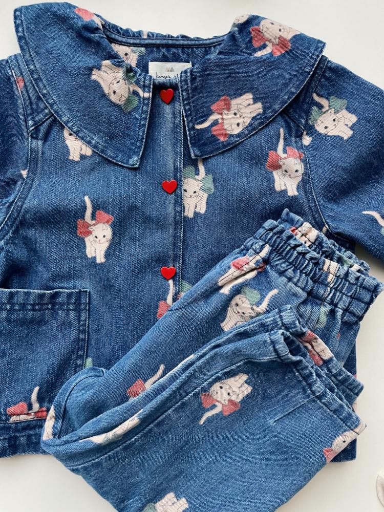 KS6030 - MAGOT FRILL PANTS - KITTY BOW - Extra 8