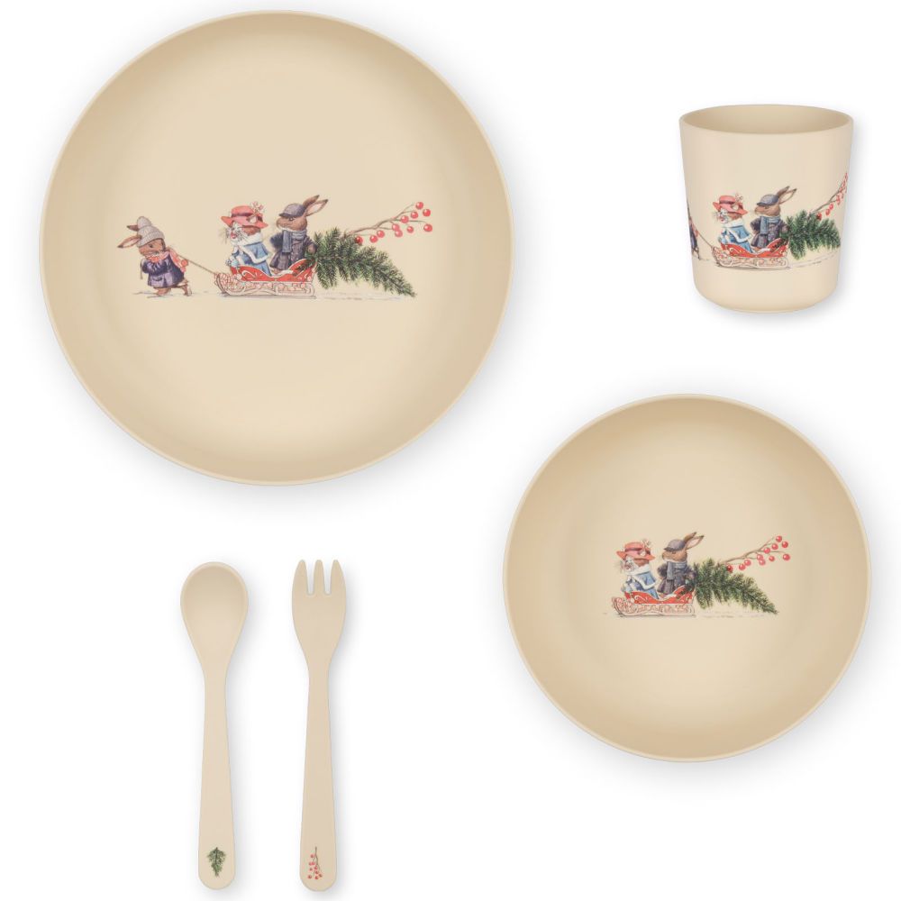 KS6468 - PLA DINNER SET - MERRY CHRISTMAS - Main