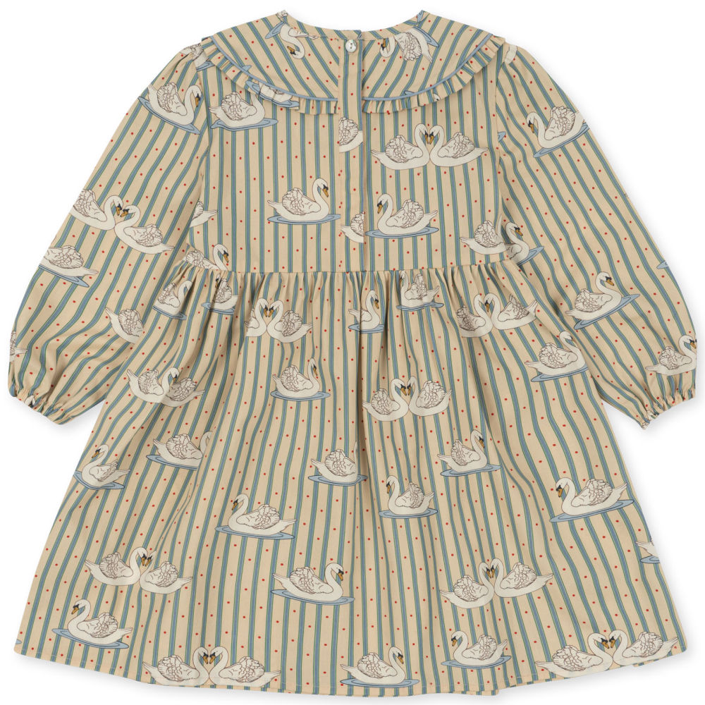 KS6502 - TUTI DRESS - SWAN STRIPE - Extra 1