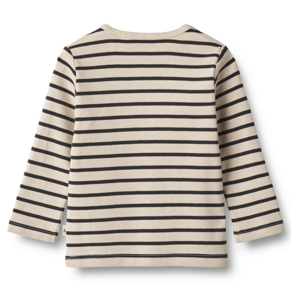 6151j-106 GOTS - T-Shirt L-S Stig - 1433 navy stripe - Extra 1
