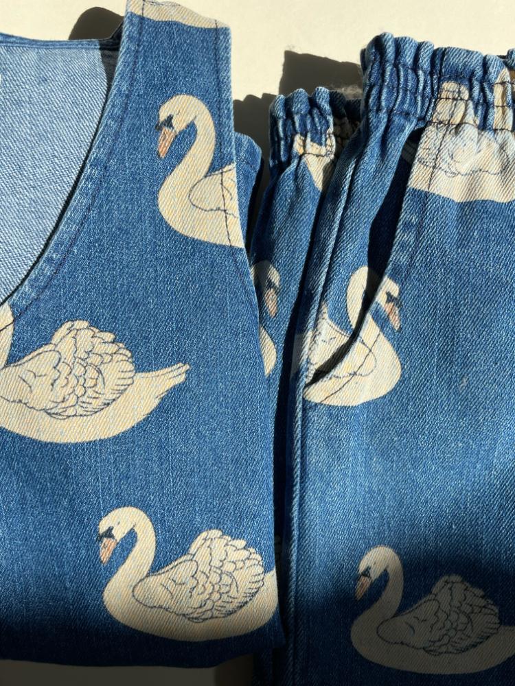 KS100364 - MAGOT DRESS - SWAN - Extra 5