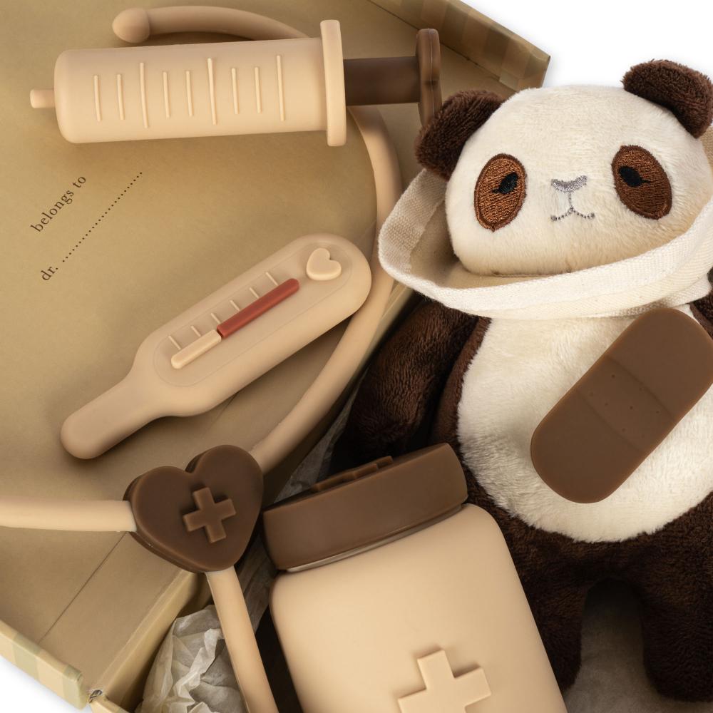 KS100561 - VET SET PANDA SILICONE - BEIGE - Extra 4