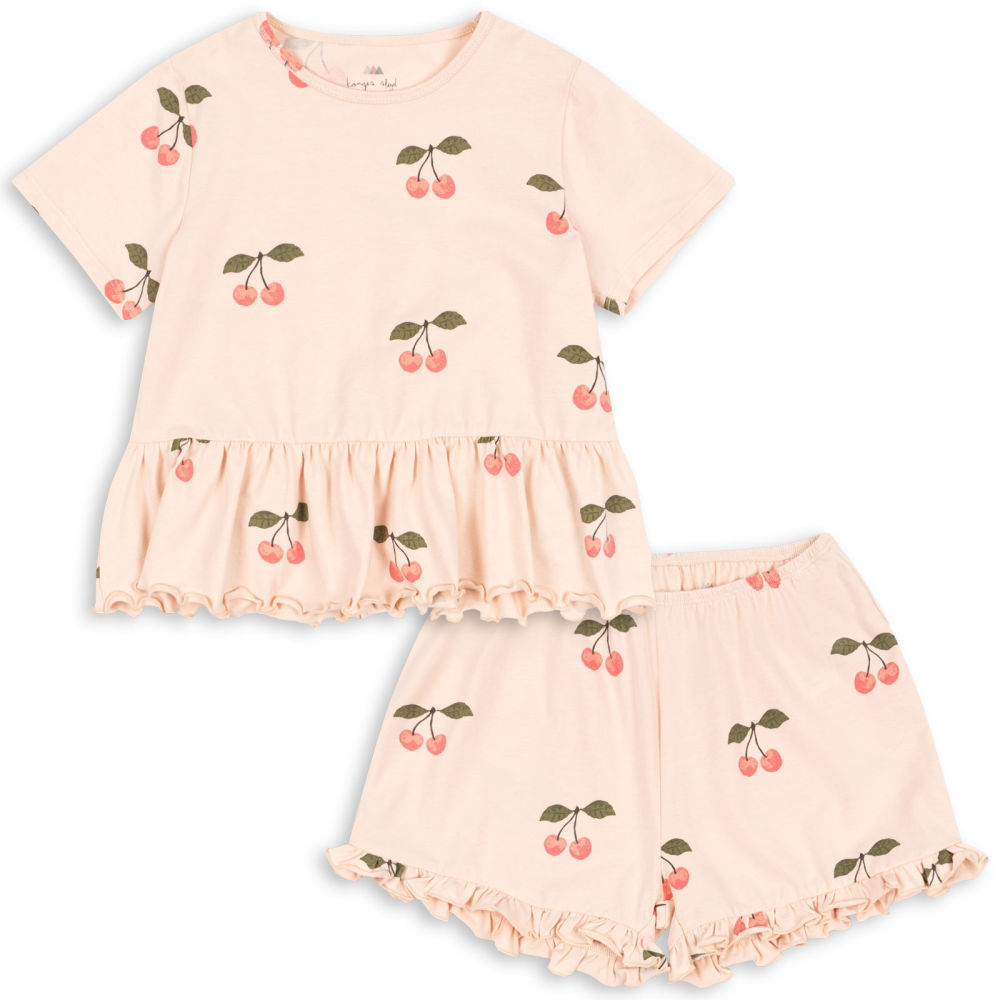 KS100764 - BASIC FRILL SET GOTS - MA GRANDE CERISE PINK - Extra 0