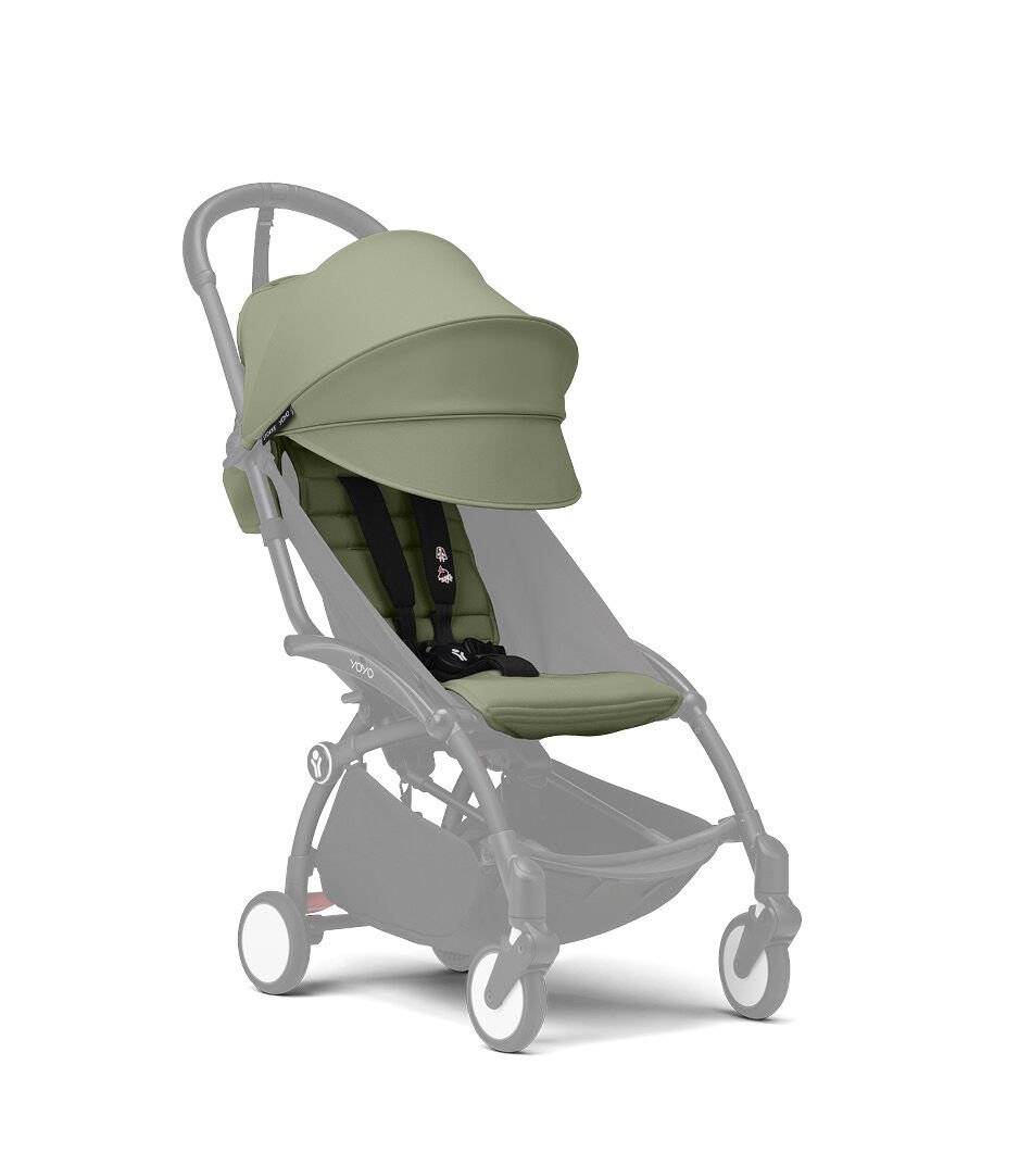 YOYO3_6PLUS_Olive_BlackFrame_Shadow frame_ext Canopy_3-4_A18-19