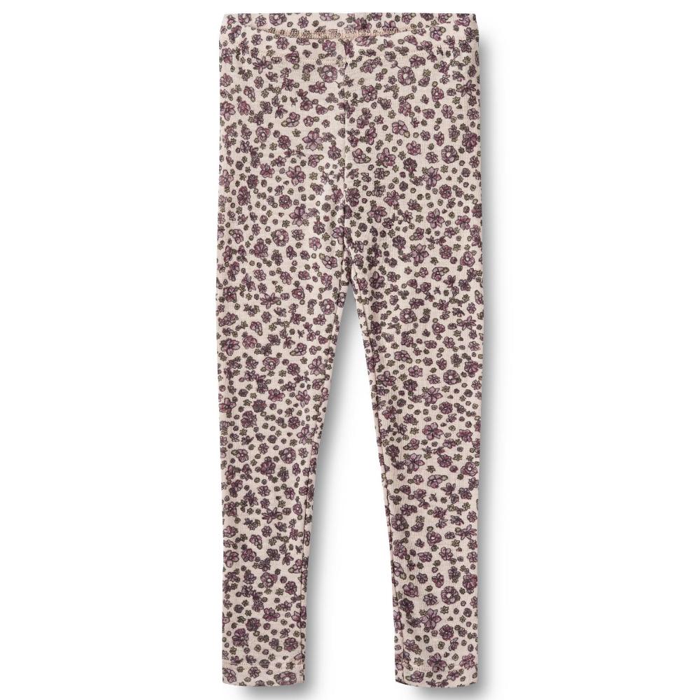 0850k-780 - Wool Leggings Agi - 1114 autumn flowers - Main