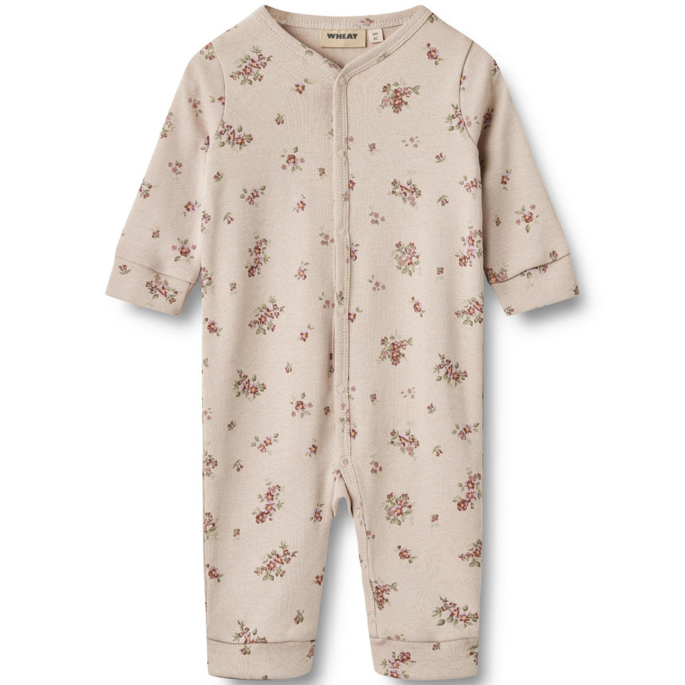 9328k-121 GOTS - Sleepsuit L-S Nikola - 1359 pale lilac flowers - Main