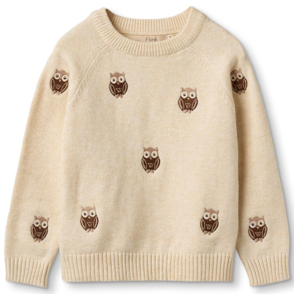 F1473 - ALON OWL PULLOVER - SANDSHELL - Main