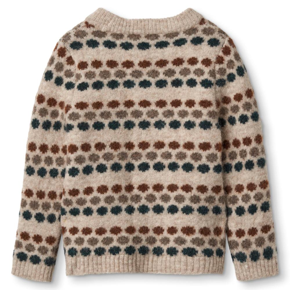 F1558 - STAR DOT PULLOVER - SANDSHELL MULTI - Extra 4