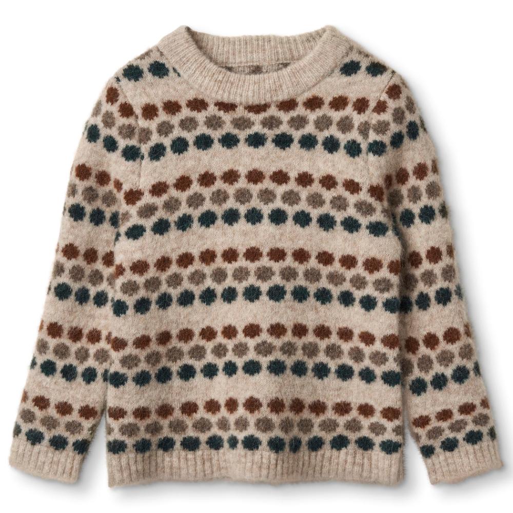 F1558 - STAR DOT PULLOVER - SANDSHELL MULTI - Main