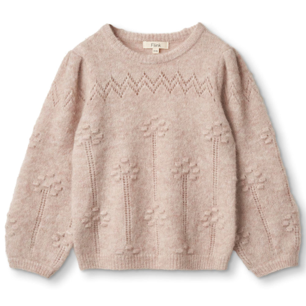 F1554 - STAR ALPACA BLOUSE - PEACH WHIP - Main