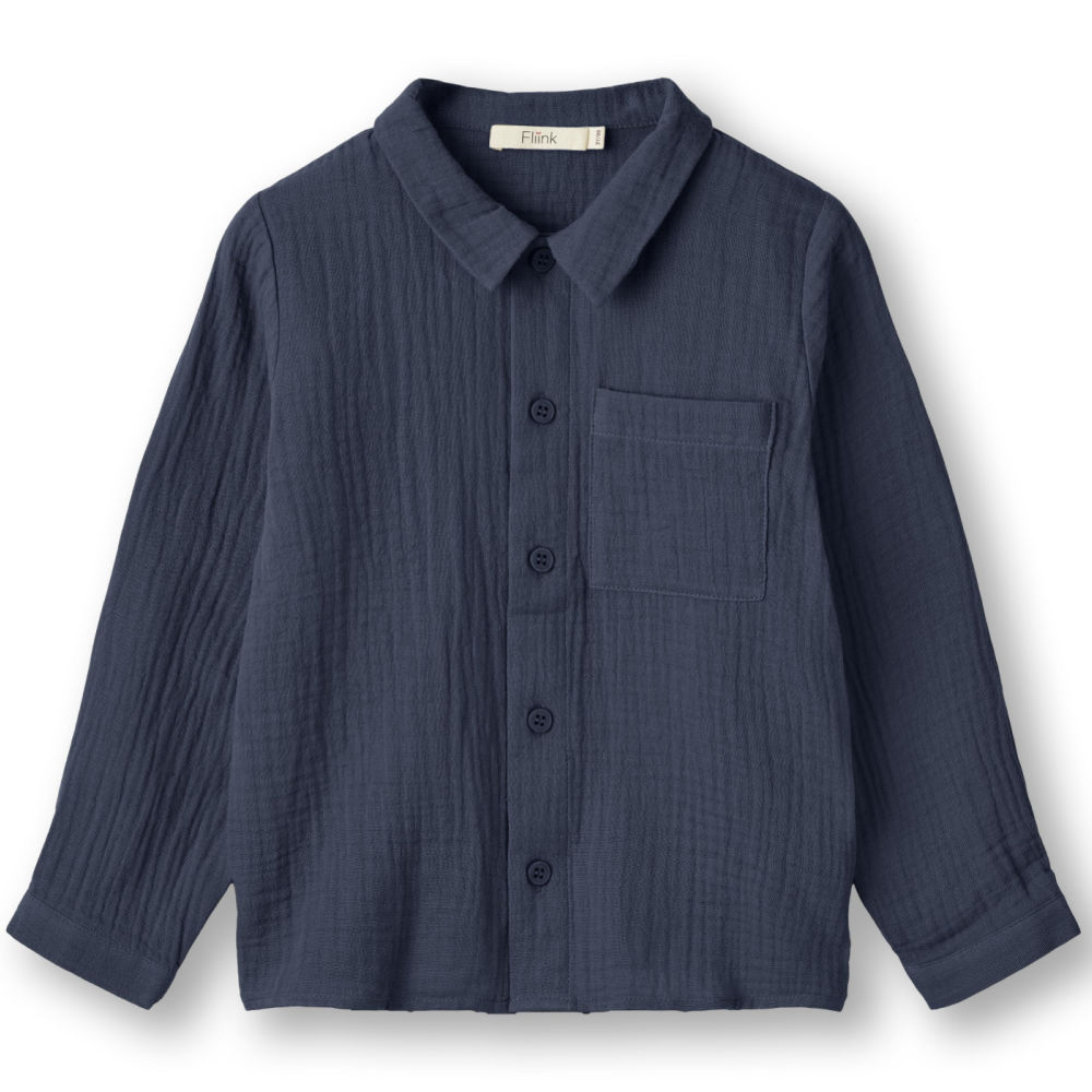 F1170 - ELMO LS SHIRT - INSIGNIA BLUE - Extra 0