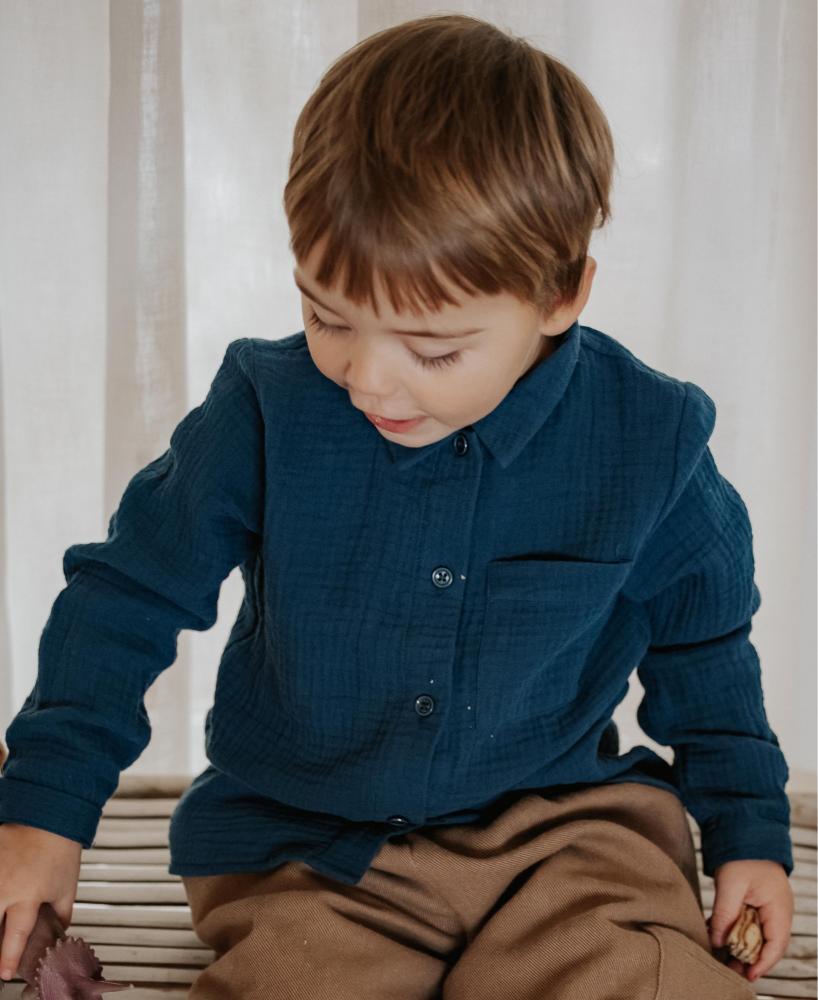 F1170 - ELMO LS SHIRT - INSIGNIA BLUE - Extra 1