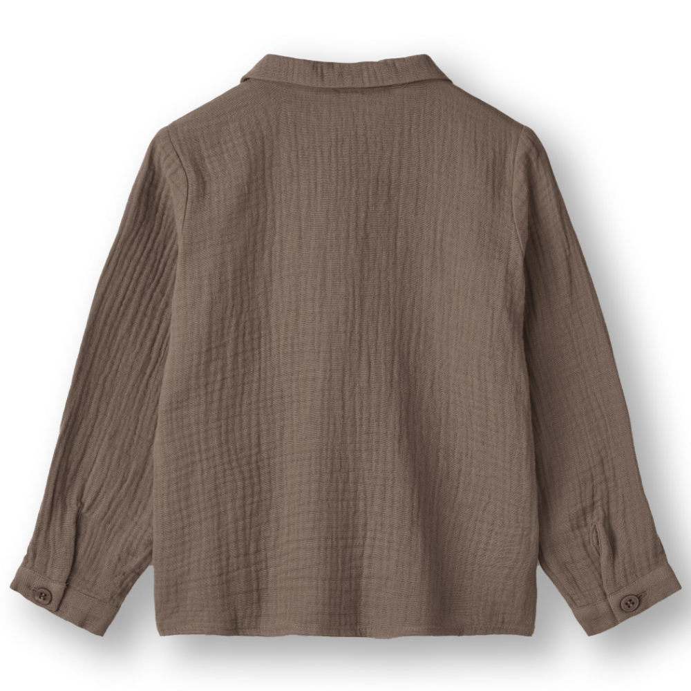 F1170 - ELMO LS SHIRT - PINE BARK - Extra 2