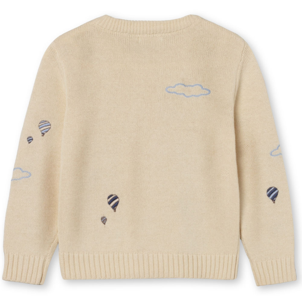 F1639 - MAGIC BALLOON CARDIGAN - SANDSHELL - Extra 3
