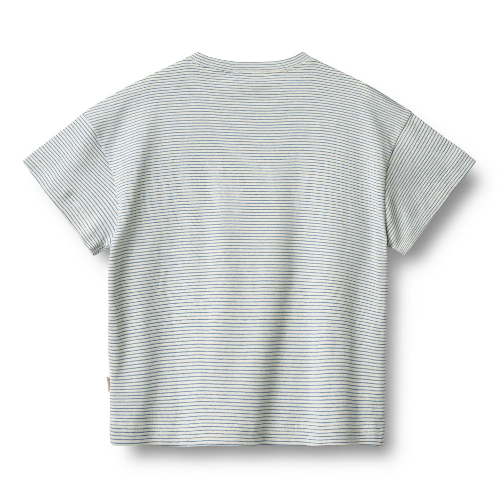 2099-102-GOTS - T-shirt S-S Tommy - 1048 blue stripe - Extra 1