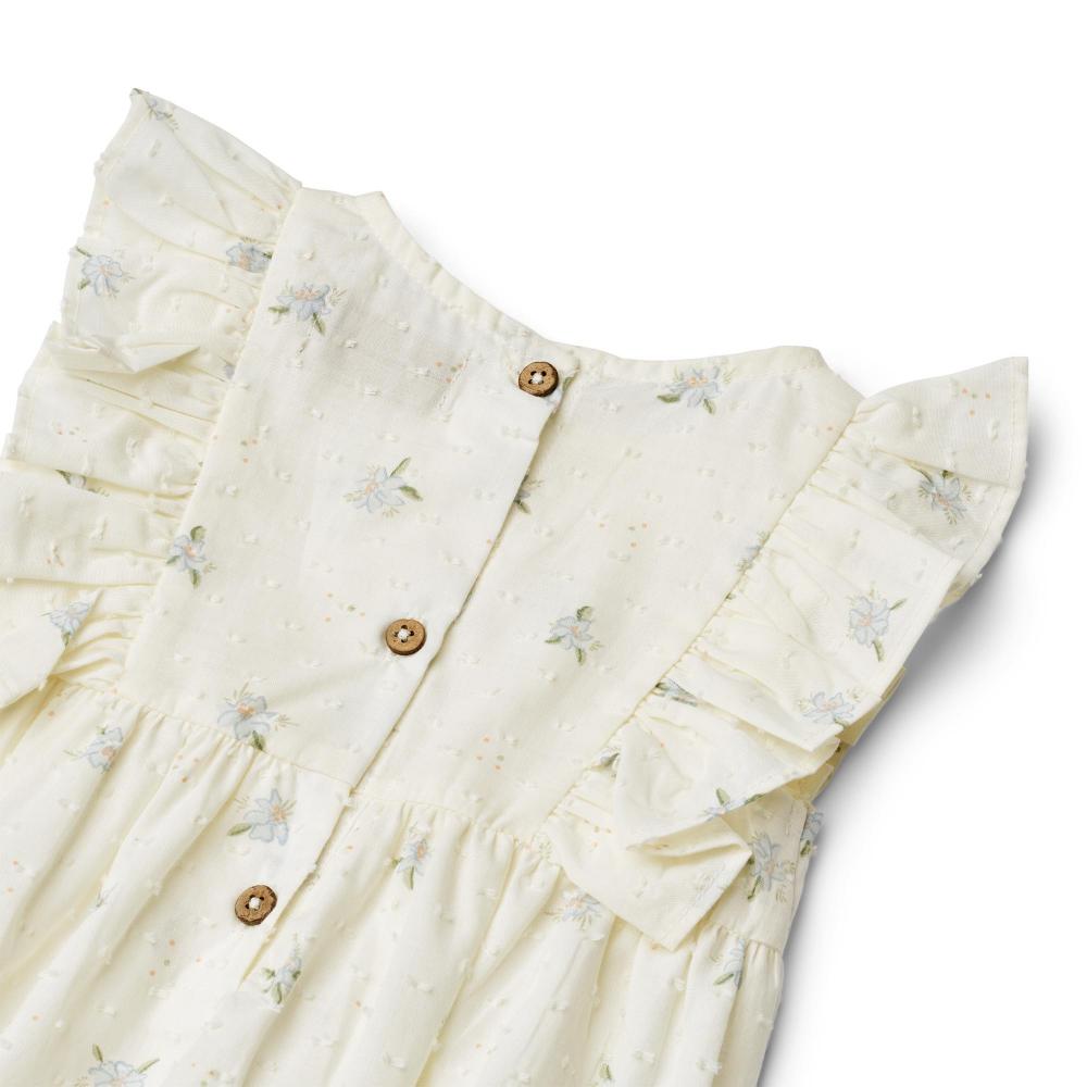 4952-237-GOTS - Romper Emmaline - 1481 blue flowers - Extra 2