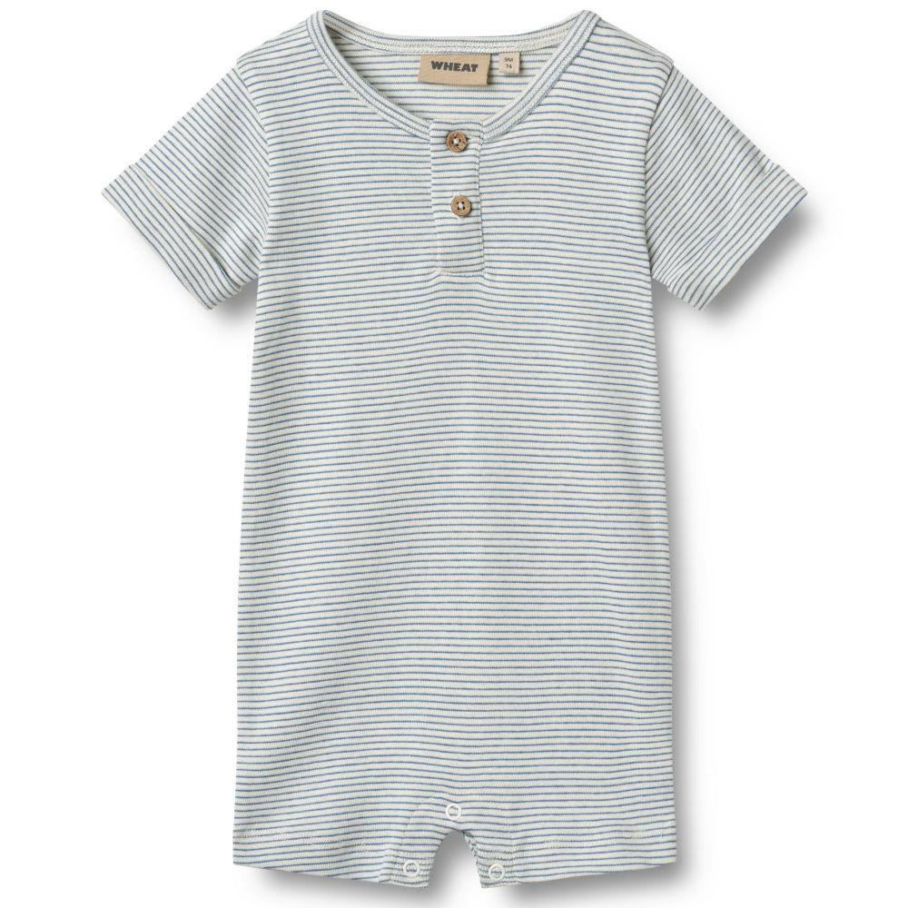 9410-102-GOTS - Jumpsuit S-S Alfred - 1048 blue stripe - Main