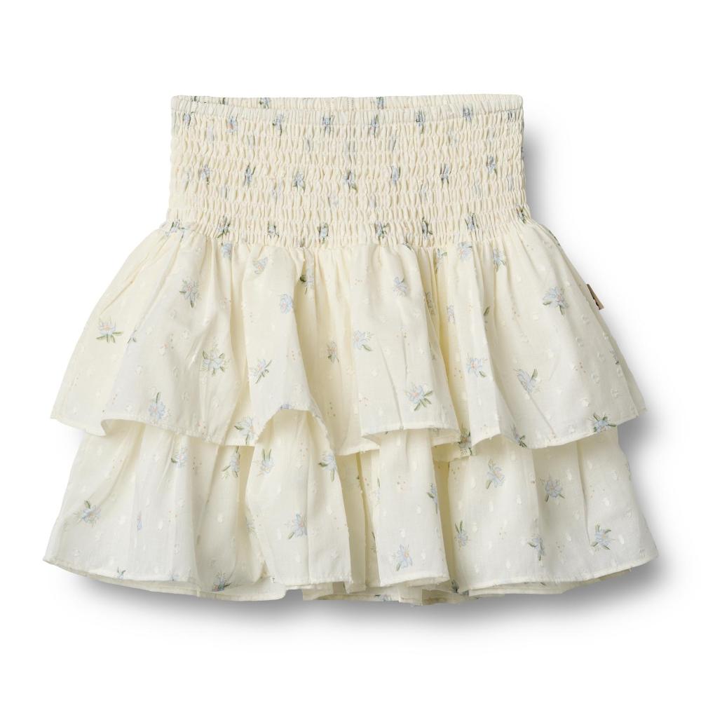 1172-237-GOTS - Skirt Hilary - 1481 blue flowers - Extra 0