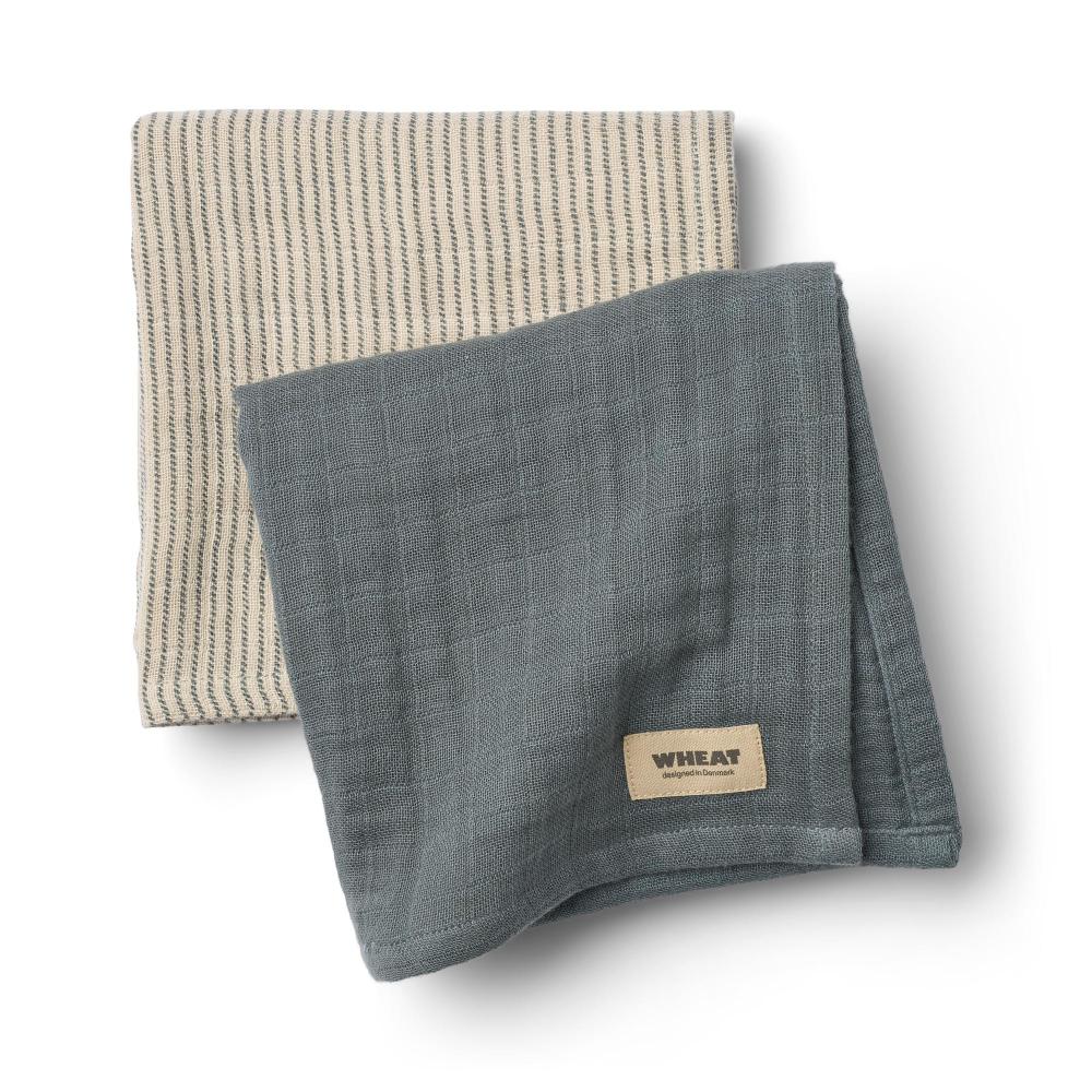3890-376-GOTS - 2 pk Muslin Kaya - 1460 stormy weather - Extra 0