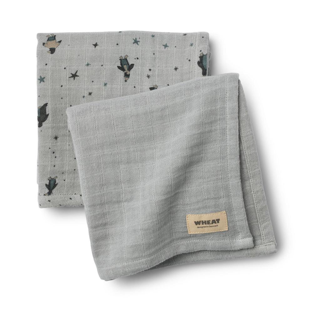 3890-376-GOTS - 2 pk Muslin Kaya - 9567 soft rain - Extra 1