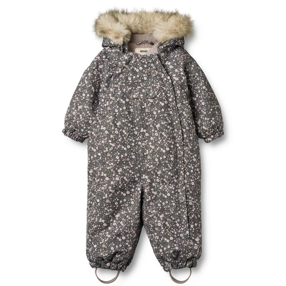 8002-941R GRS - Snowsuit Nickie - 9528 black sea open flowers - Main