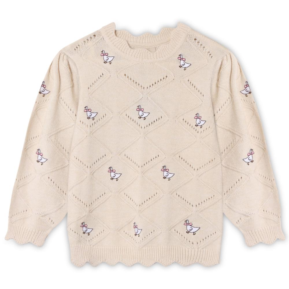 F1796 - ALON GOOSE PULLOVER - SANDSHELL - Main