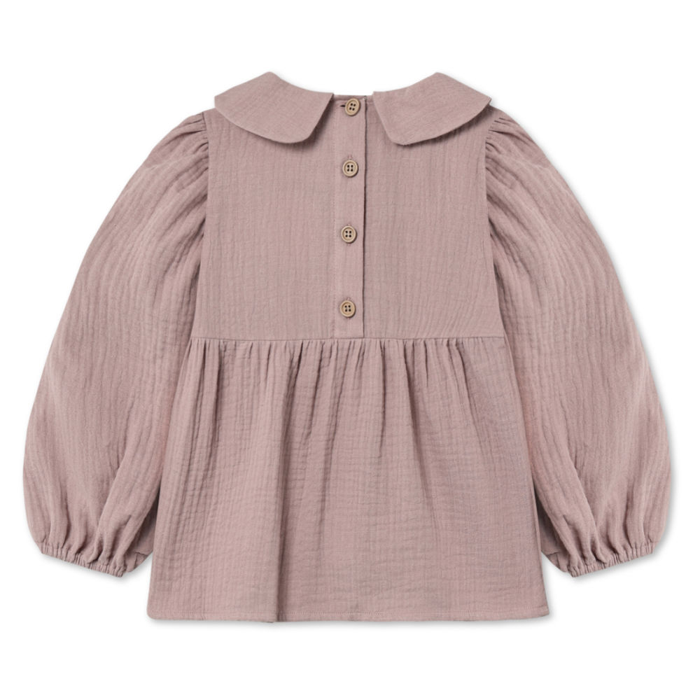 F1977 - ELMO LS BLOUSE - WOODROSE - Extra 1