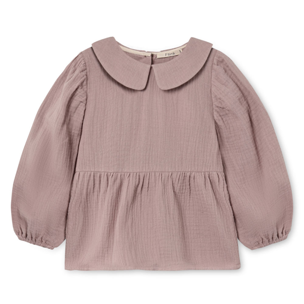 F1977 - ELMO LS BLOUSE - WOODROSE - Main