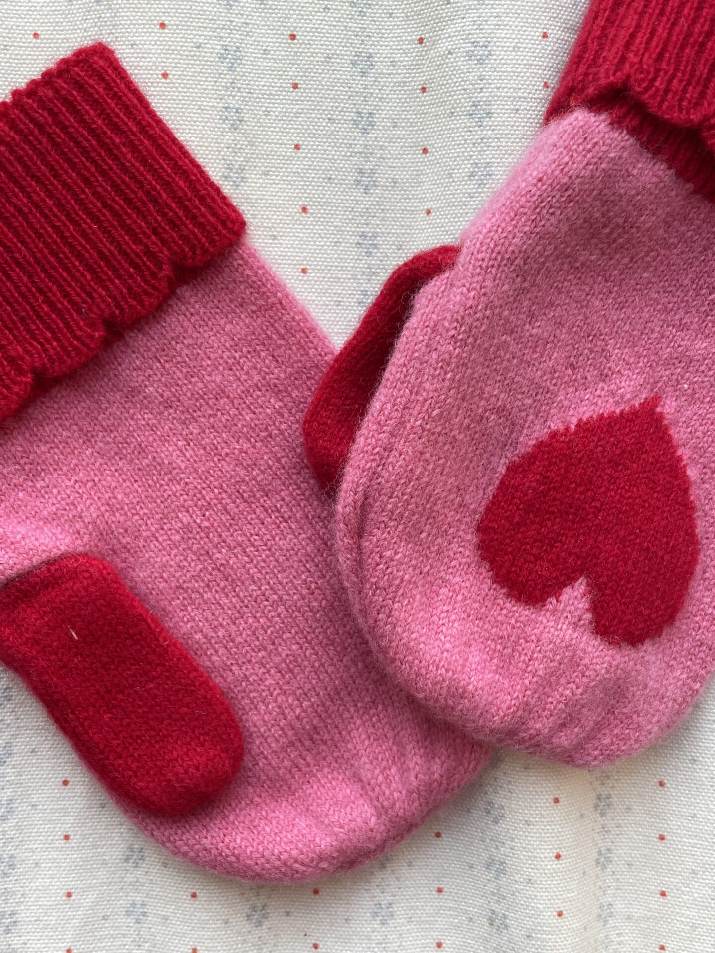Konges Sløjd Collette Mittens – Pink