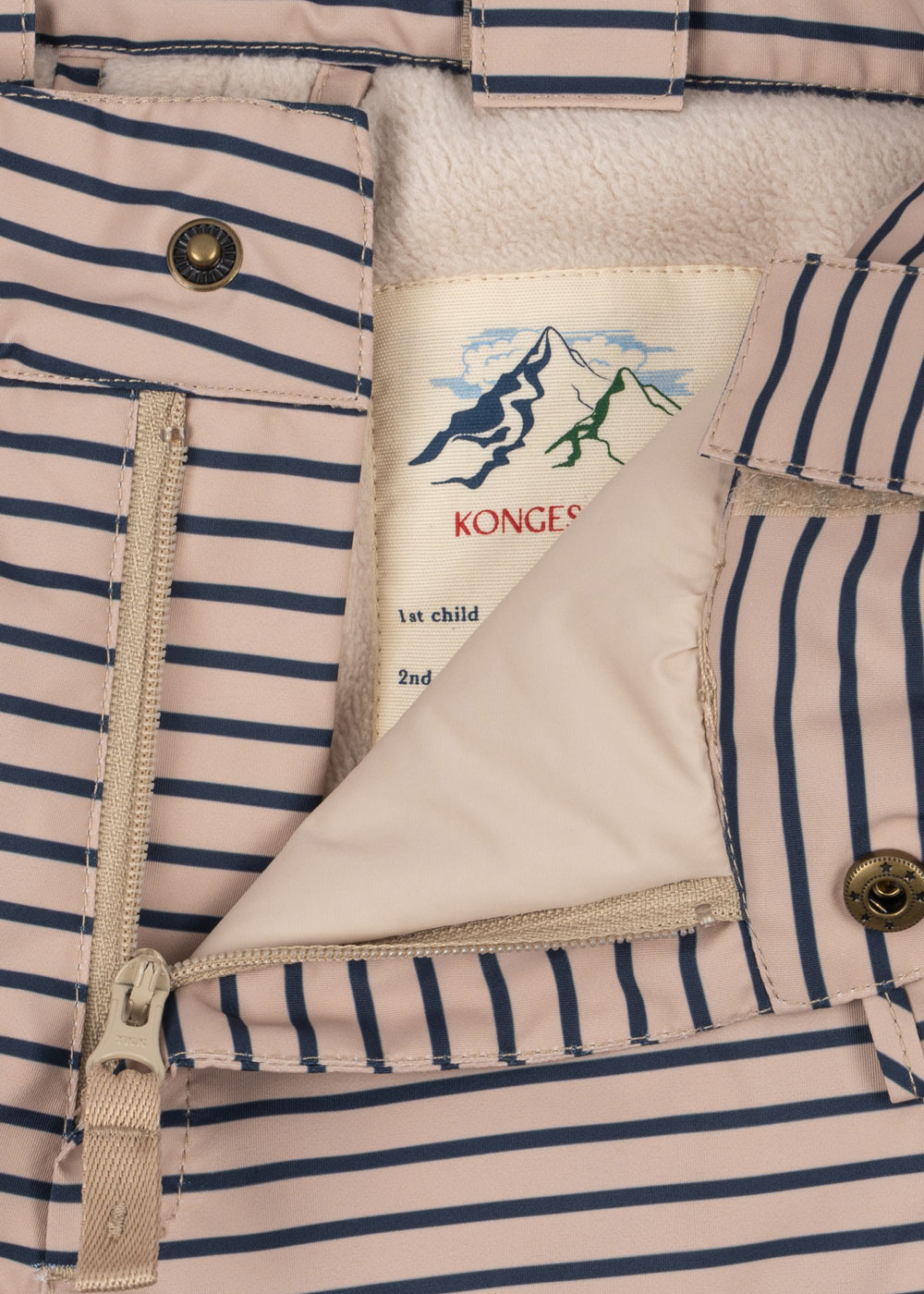 Konges Sløjd Mismou Snow Pants – Stripe La Mer