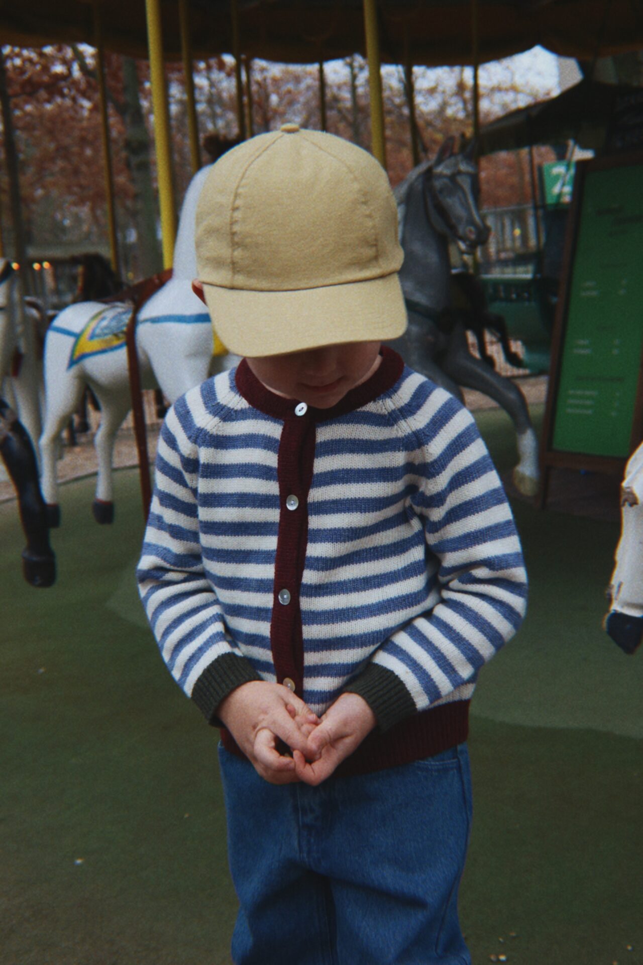 Konges Sløjd Belou Cardigan – Autumn Stripe
