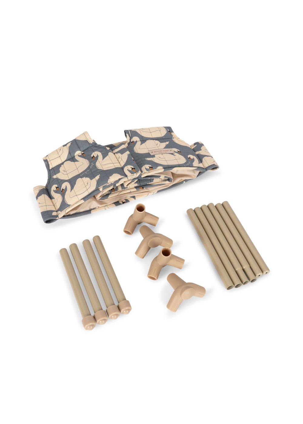 Konges Sløjd Doll Travel Bed – Swan