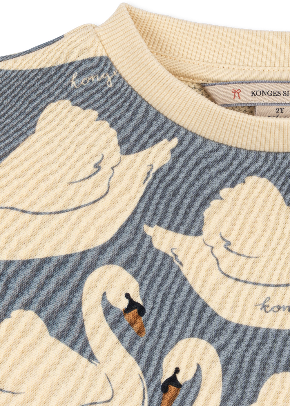 Konges Sløjd Loupy Print Sweatshirt – Swan