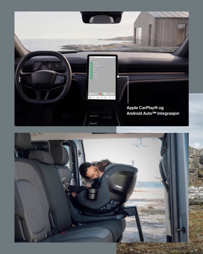 Thule Connect med Apple CarPlay og Android Auto-integrasjon